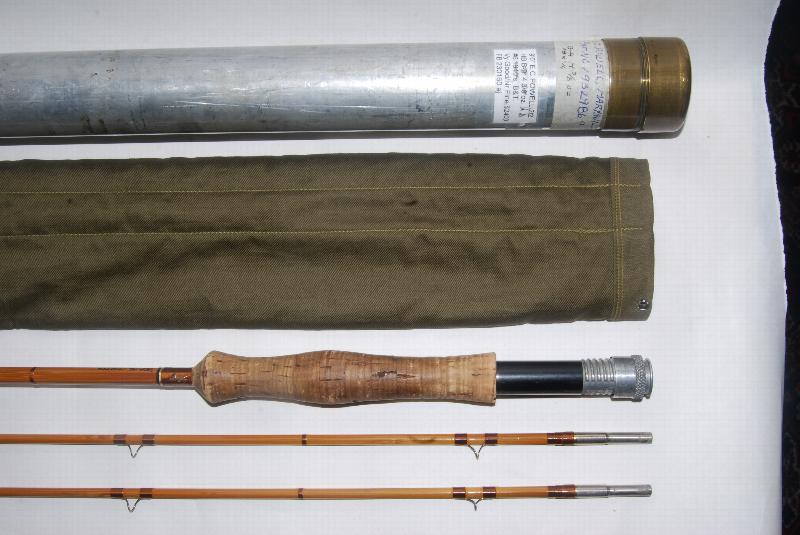Image for 9'0" E.C. POWELL 2/2. HB. 4 1/4 oz. #6 line. "A8 x 1/6" Action.-Accuracy.   E.C. POWELL-built by Tony Maslan  Circa late 1950's.  early 1960's.